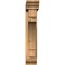 Ekena Millwork Merced Traditional Smooth Bracket w/ Offset Brace, Western Red Cedar, 5 1/2"W x 26"D x 30"H BKT0604X26X30MRC01SWR - alternate 2